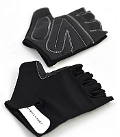 Перчатки для фитнеса unisex Q12 NMC-1014 черные (M)